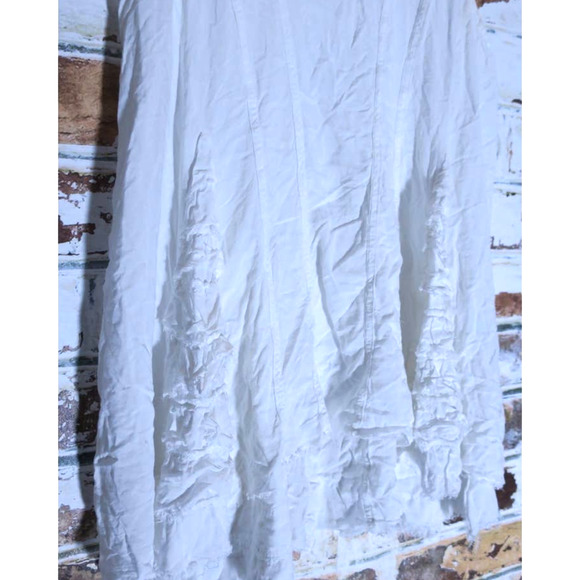 Free People Intimately Ruffled Up Side Detail Flowing Swing Slip Tank Top - Picture 4 of 9